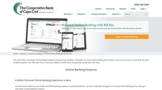 
                            12. Online Banking with Bill Pay - Cooperative Bank of Cape Cod