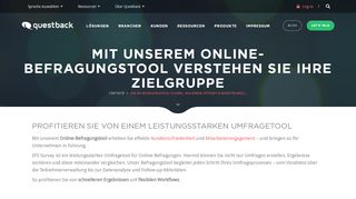 
                            4. Online-Befragungstool: flexibel, skalierbar, effizient ... - Questback