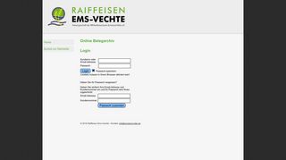 
                            2. Online Belegarchiv Raiffeisen Ems-Vechte