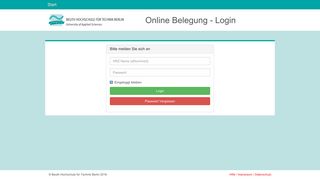 
                            8. Online Belegung - Beuth Hochschule für Technik Berlin - miosblog.de