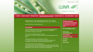 
                            1. Online Bestellsystem - Luna Restaurant GmbH