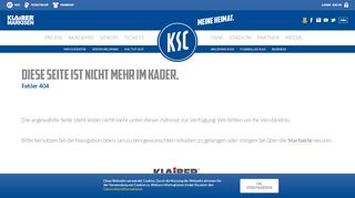 
                            1. Online-Bestellung: Karlsruher SC