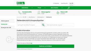 
                            1. Online-Bewerbung bei der LVM Versicherung