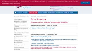
                            4. Online-Bewerbung : Katholische Hochschule Mainz