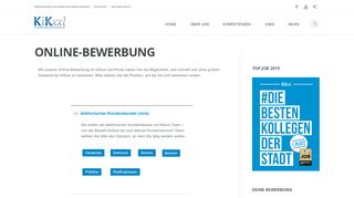 
                            7. Online-Bewerbung - KiKxxl