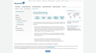 
                            8. Online-Bewerbung | Munich Re