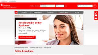 
                            8. Online-Bewerbung - Sparkasse Vest Recklinghausen