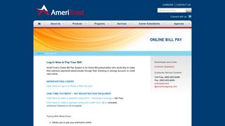 
                            6. Online Bill Pay - AmeriTrust Group, Inc.