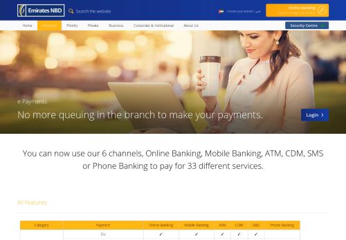 
                            7. Online Bill Payment, e-Payments | Emirates NBD