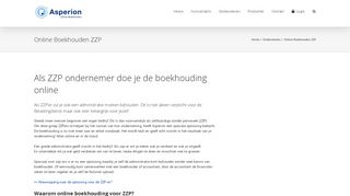 
                            5. Online Boekhouden ZZP - Asperion