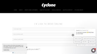 
                            3. Online Booking — Cyclone Dublin - Cyclone Couriers