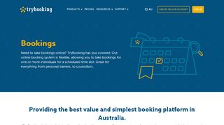 
                            12. Online Booking System | TryBooking.com
