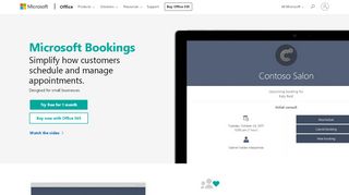 
                            2. Online Bookings and Appointment Scheduling App ... - Microsoft Office