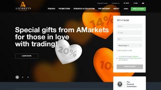 
                            3. Online broker AMarkets — Online Forex Trading Company ...