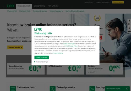 
                            3. Online Broker LYNX ? | Dé Broker die online beleggen serieus neemt