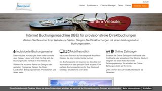 
                            5. Online Buchungssoftware - beds24.de