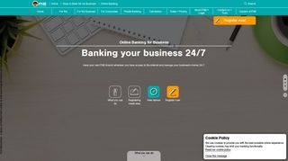 
                            7. Online Business Banking - Banking Channels - FNB