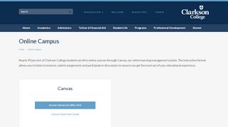 
                            2. Online Campus - Clarkson College