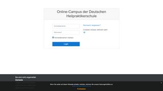 
                            1. Online-Campus der Deutsche Heilpraktikerschule ®