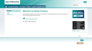 
                            4. Online Campus - Open Polytechnic