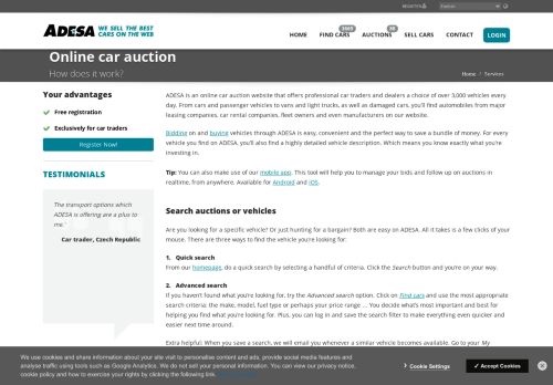 
                            6. Online car auction | CarsOnTheWeb