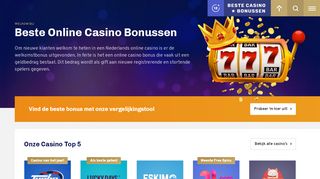 
                            12. Online Casino Bonus | Reviews van Nederlands beste online casino's