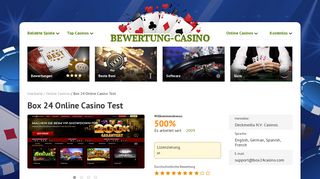 
                            3. Online Casino Box 24 - bewertung-casino