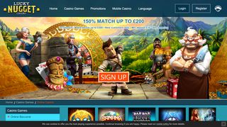 
                            6. Online Casino - Casino Games & 200 Free with Lucky Nugget