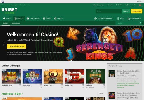 
                            6. Online Casino Danmark | De Bedste Online Slots og Bordspil | Unibet