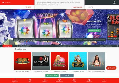 
                            4. Online Casino for UK Casino Players | Genting Casino
