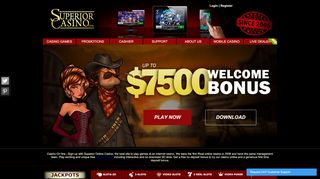
                            1. Online Casino – Free Casino Bonus - Superior Casino Online
