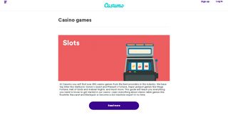 
                            6. Online Casino Games - Learn how to play with Casumo