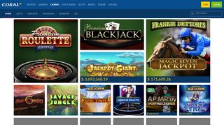 
                            13. Online Casino Games - Play At the UK Licensed Coral Casino - Coral