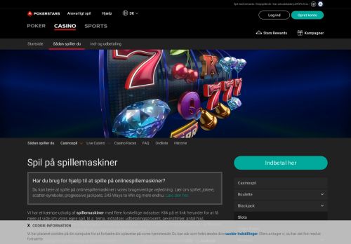 
                            9. Online Casino Games - PokerStars Casino