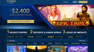 
                            1. Online Casino Online: bônus de boas-vindas de $2.400 ...