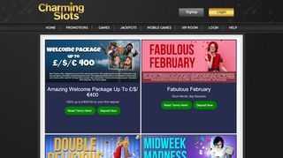 
                            6. Online Casino & Slot Games - Offers & Promos | Charming Slots