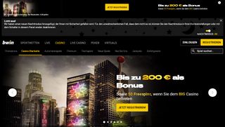 
                            7. Online Casino Spiele | 500 € Täglicher Bonus | bwin Casino