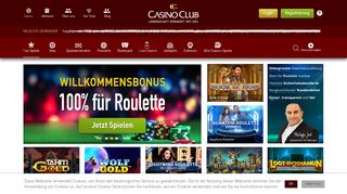 
                            10. Online Casino spielen im CasinoClub - Freispiele und Bonus ...