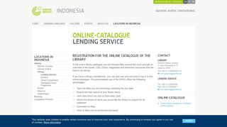 
                            8. Online-Catalogue - Goethe-Institut Indonesia