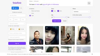 
                            3. Online Chat & Dating in Indonesia | Meet People & Make ... - Badoo