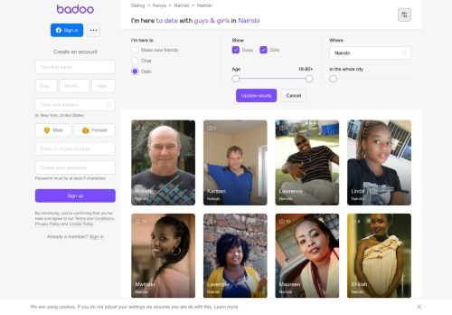 
                            3. Online Chat & Dating in Nairobi | Meet Men & Women in ... - Badoo
