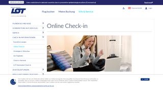 
                            5. Online Check-in | Einchecken | lot.com