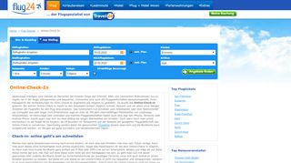 
                            8. Online-Check-In - Flug Glossar | Flug24.de