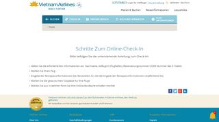 
                            1. Online-Check-In - Vietnam Airlines