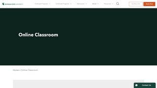 
                            8. Online Classroom - Michigan State University