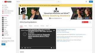 
                            3. Online Coaching Akademie - YouTube