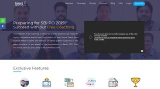 
                            10. Online Coaching for IBPS, SBI, RBI, SSC, Railways & Insurance Exams