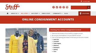 
                            4. Online Consignment Account | Stuff Etc