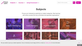 
                            11. Online Course Categories - FutureLearn