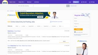 
                            12. Online Data Entry Ad Posting Job Openings (Feb 2019) - 837 Active ...
